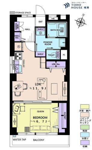 金町コーポＢ棟の物件画像