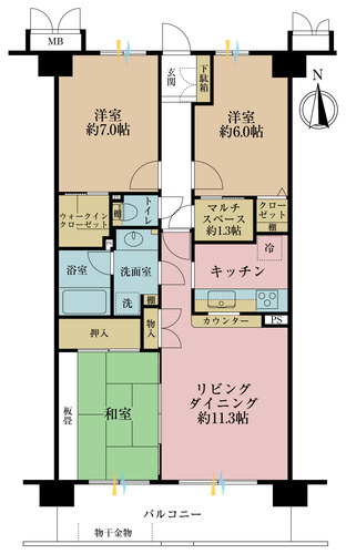 アーベントハイム松戸常盤平の物件画像