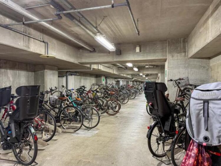 その他 敷地内に設けられた駐輪スペース。