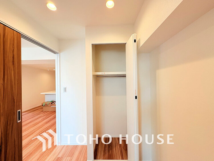 収納 収納スペースを完備、荷物が多い方でも安心の収納力