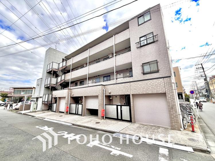 外観 〜「川崎新町」駅徒歩1分〜EV・オートロック付きマンション〜南向きのため陽当り良好〜リフォーム済み〜