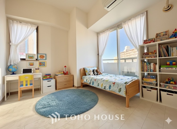 内装 ＊配置してある家具や小物はCGによるイメージ画像です。ここにはみんなが集い、子供の成長に合わせて使える快適空間。