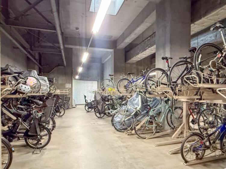 その他 敷地内に設けられた駐輪スペース。