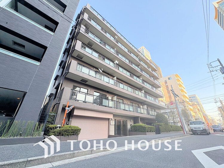 外観 〜「月島」駅徒歩3分の好立地〜リノベーション済み2LDK〜南西向きのため陽当たり良好〜