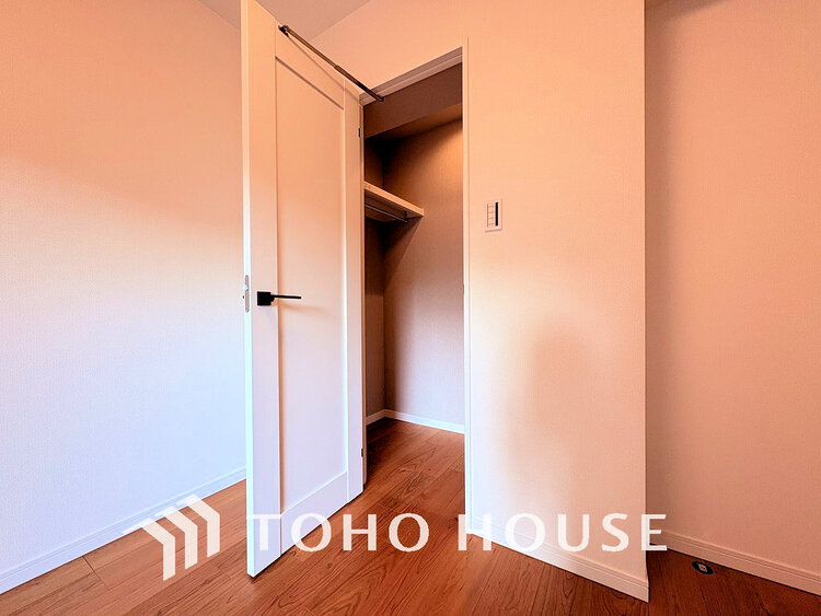 収納 沢山のお洋服を綺麗に収納できる「ウォークインクローゼット」