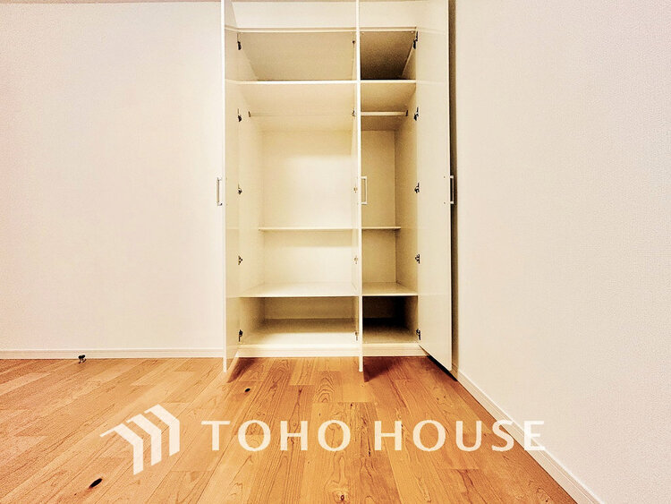 収納 収納スペースを完備、荷物が多い方でも安心の収納力