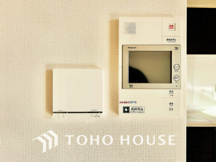 その他 モニター付インターホンで、安心のセキュリティシステム