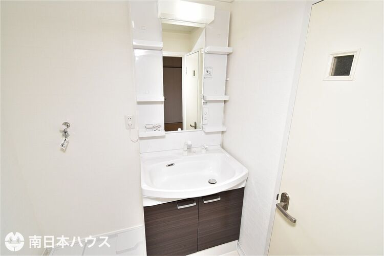 その他 【洗面台】リフォームをして洗面台も新調済みです♪水回りが新しいので気持ちよく新生活をスタートできます♪