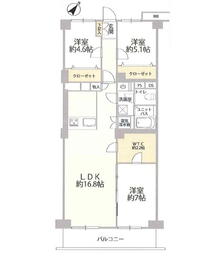 大倉山ハイム1号棟の画像