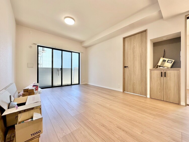 居間 豊かな居住性と、安心感を満たすクオリティが見事に調和した住空間。