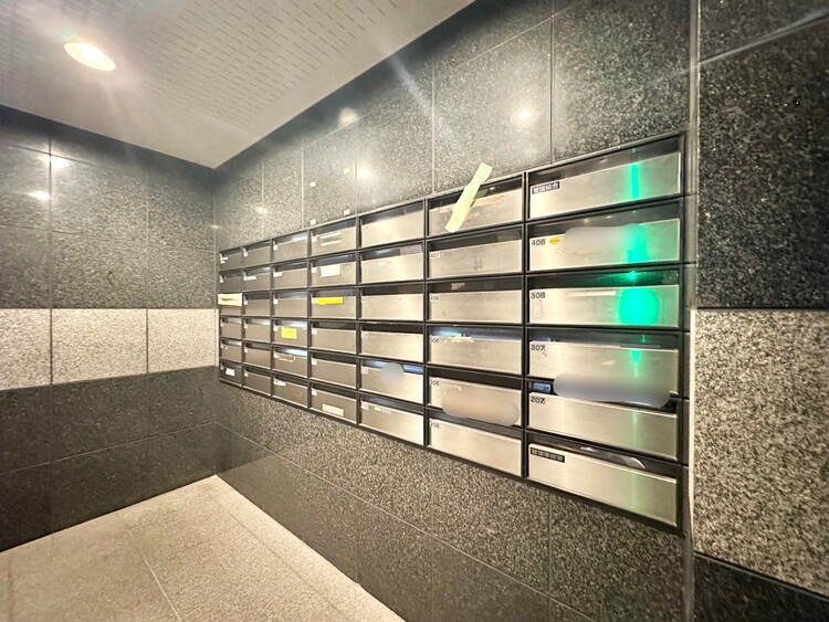 その他 郵便物を受け取るための郵便受けも、きちんと管理されています。