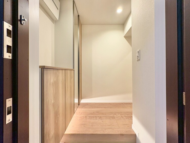 玄関 シューズボックスを完備した玄関です。