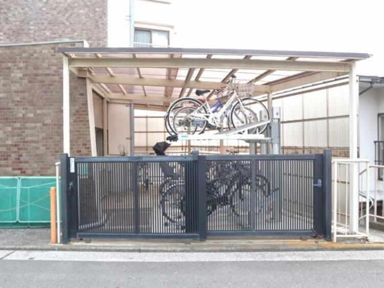 その他 屋根がついた駐輪場、自転車も濡れにくいです。（2025.11.27撮影）