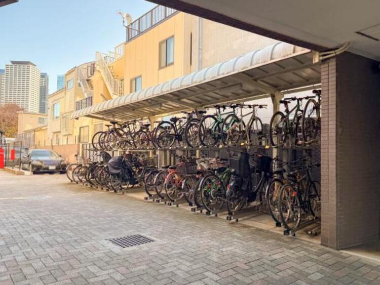 その他 敷地内に設けられた駐輪スペース。