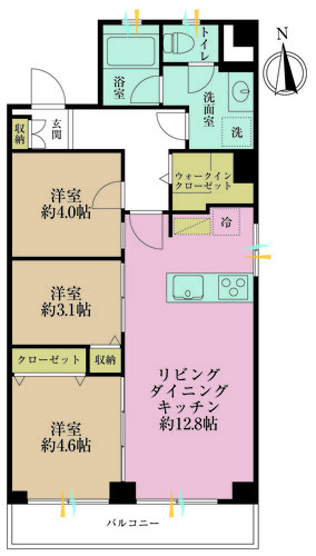 東海経堂マンションの物件画像