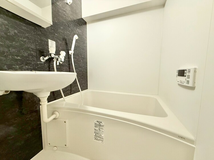 その他 十分な広さの脱衣所。