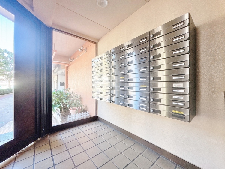 その他 郵便物を受け取るための郵便受けも、きちんと管理されています。