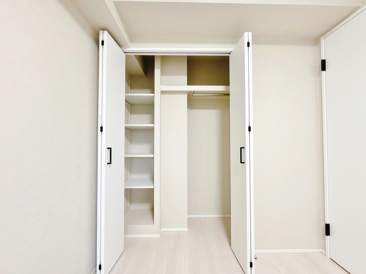 収納 居室にはクローゼットがあり、荷物もスッキリ収納して快適にお過ごしいただけます。