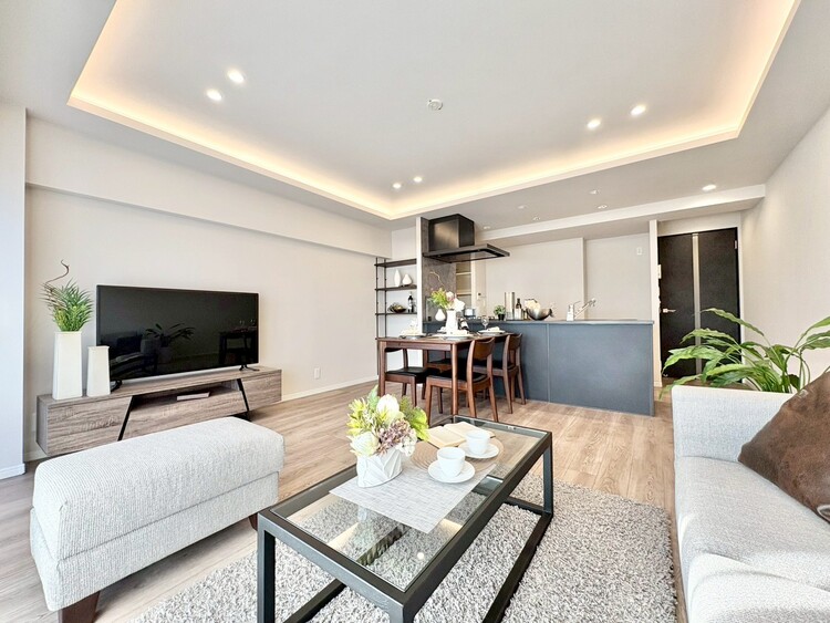 居間 過ごす時間が、たくさんの思い出として紡がれていく場所。