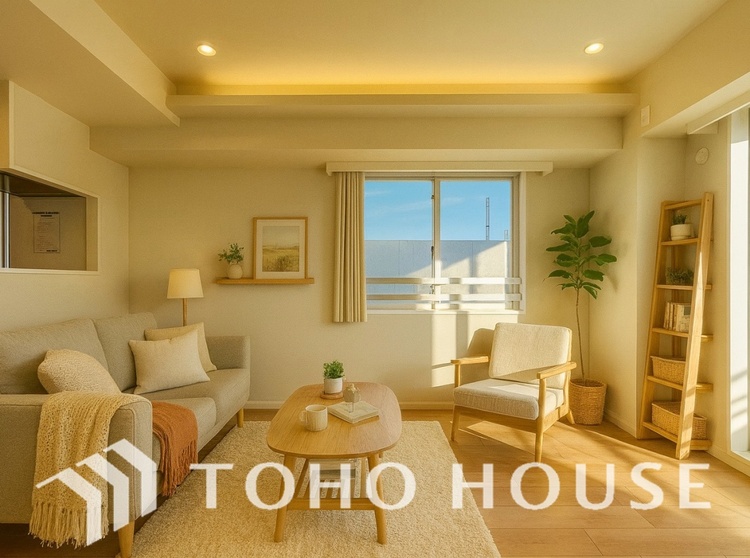 内装 ＊配置してある家具や小物はCGによるイメージ画像です。そこに季節の息吹を感じて、いまがどんな季節なのかを実感する。