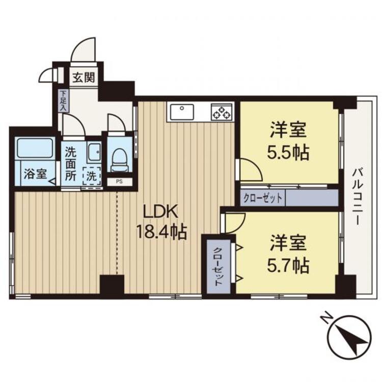 間取り 【間取り図】新規リフォーム済みにて即入居可能♪