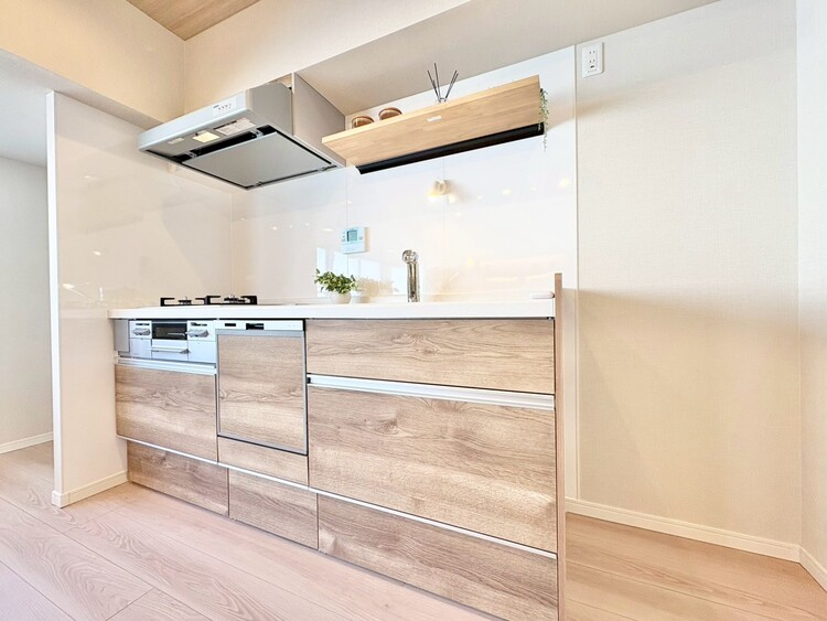 キッチン 洗練されたスタイリッシュなデザイン性と使いやすさを備えた仕様。