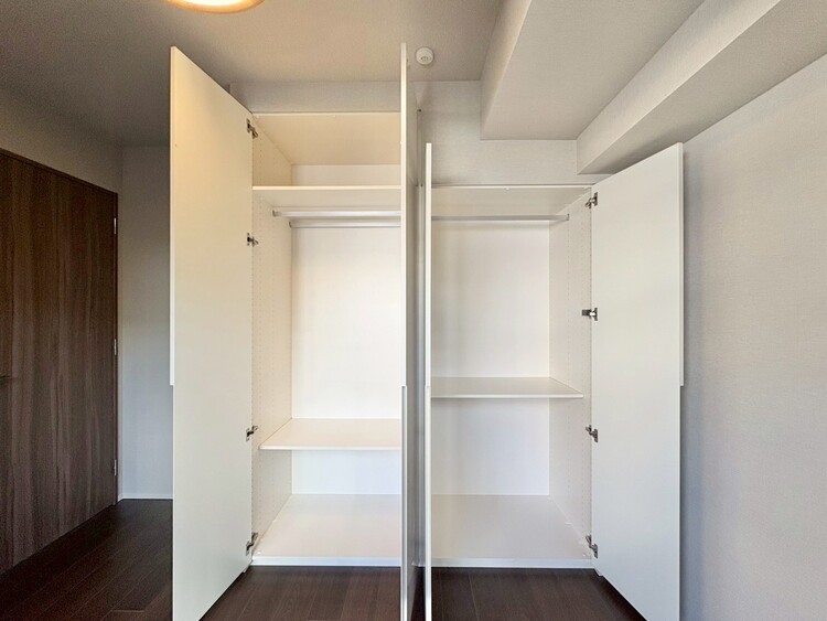 収納 居室にはクローゼットがあり、荷物もスッキリ収納して快適にお過ごしいただけます。
