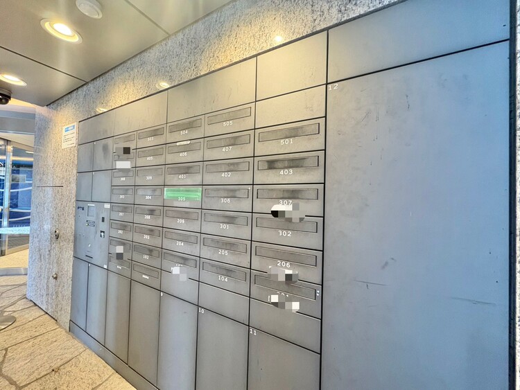 その他 郵便物を受け取るための郵便受けも、きちんと管理されています。