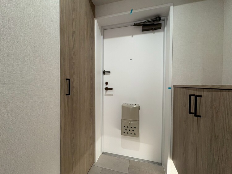 玄関 シューズボックスを完備した玄関です。