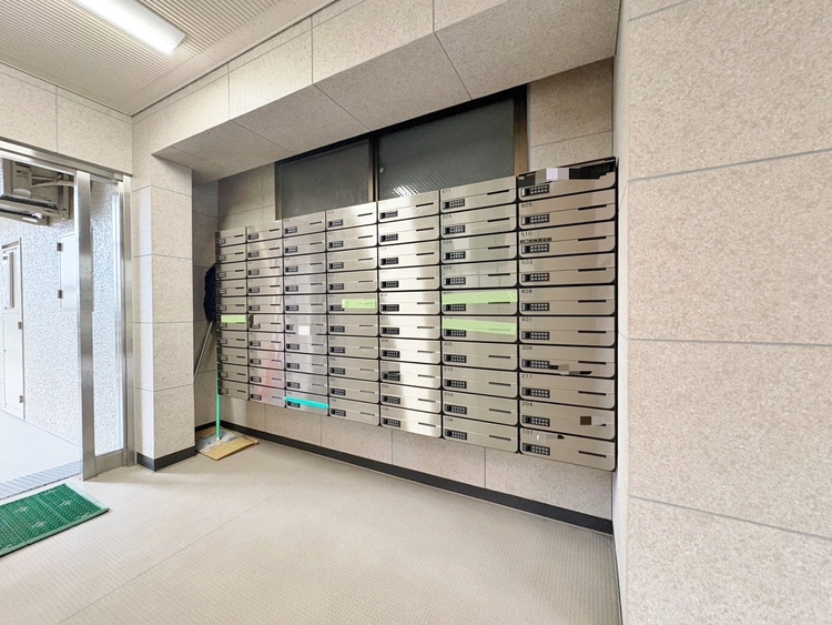 その他 郵便物を受け取るための郵便受けも、きちんと管理されています。