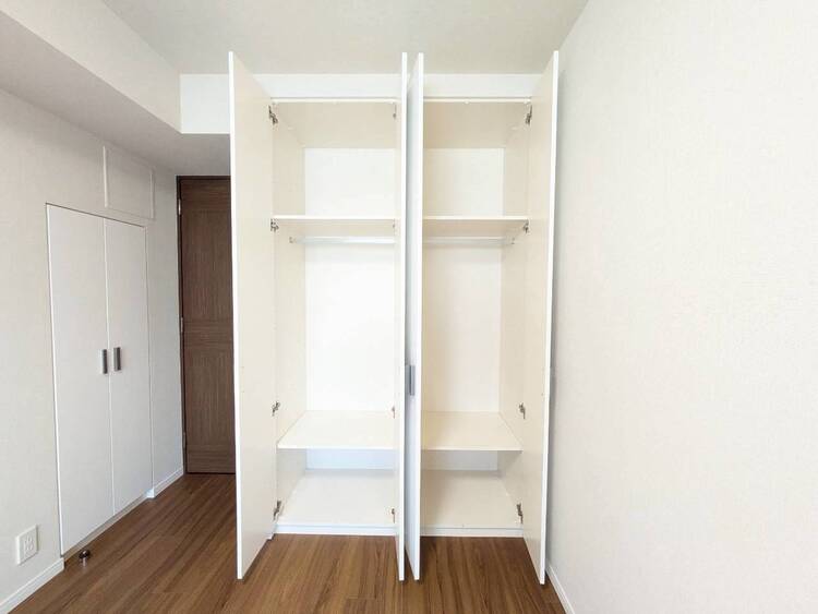 収納 居室にはクローゼットがあり、荷物もスッキリ収納して快適にお過ごしいただけます。