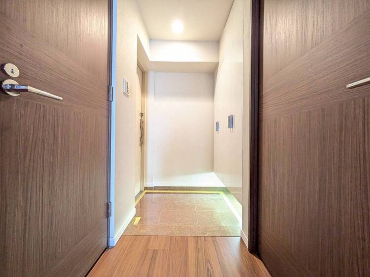 玄関 シューズボックスを完備した玄関です。