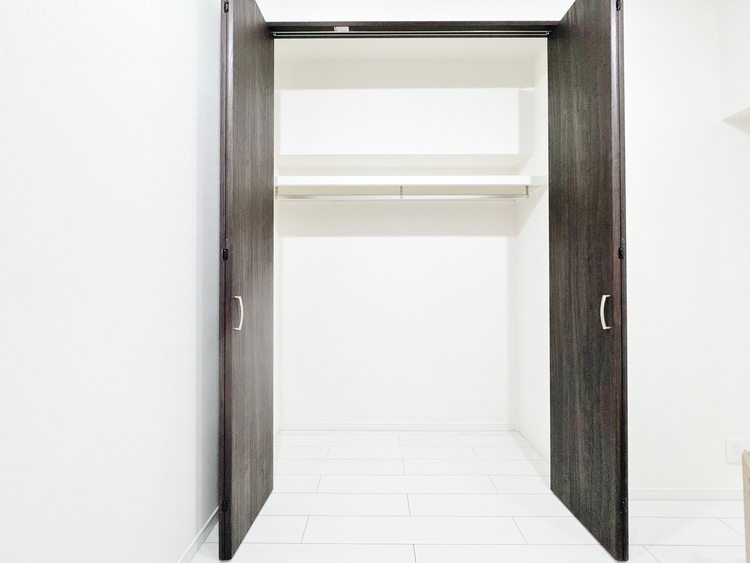 収納 居室にはクローゼットがあり、荷物もスッキリ収納して快適にお過ごしいただけます。