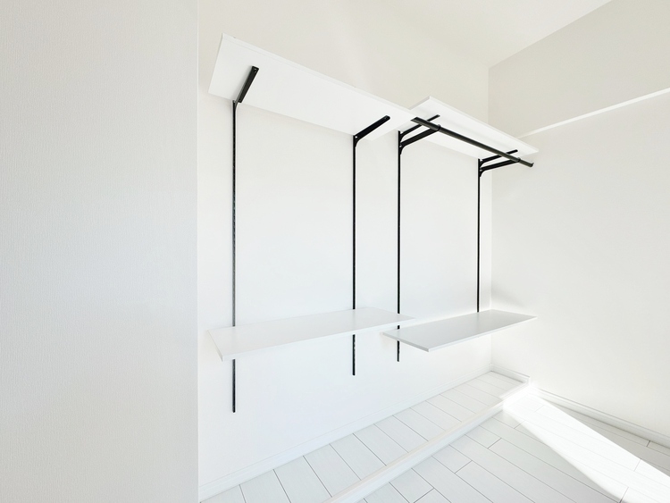 収納 暮らし心地を大きく左右する収納を、適材適所に配置し使い勝手を考慮しました。