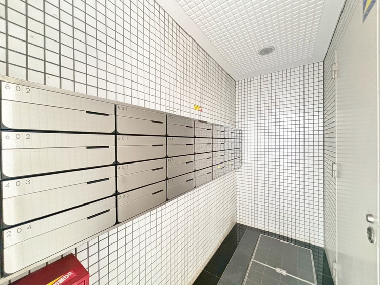 その他 郵便物を受け取るための郵便受けも、きちんと管理されています。