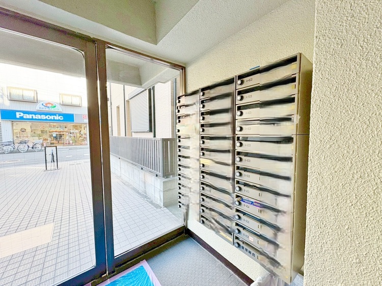 その他 郵便物を受け取るための郵便受けも、きちんと管理されています。