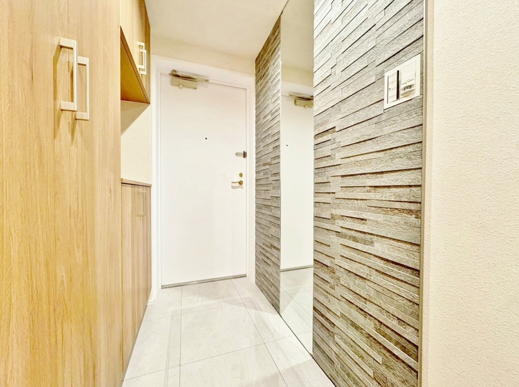 玄関 シューズボックスを完備した玄関です。