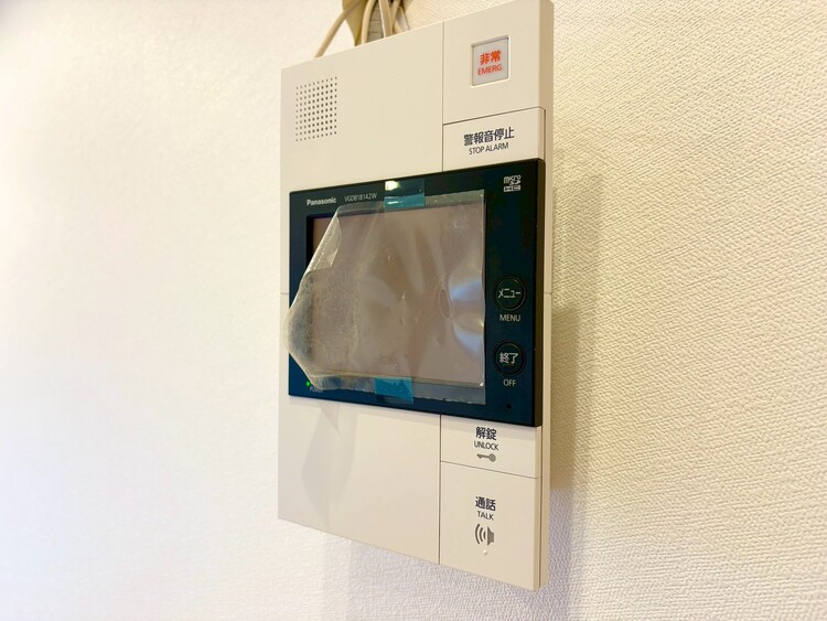 その他 誰が来てもわかる様にモニター付きインターホンを設置。