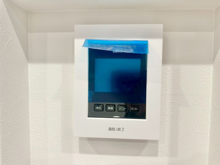 その他 誰が来てもわかる様にモニター付きインターホンを設置。