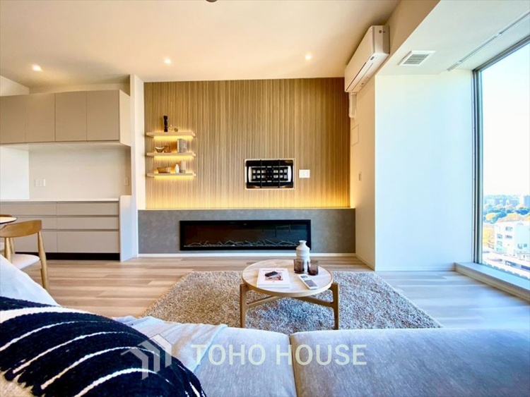 内装 【LIVING】◆住む喜び、楽しさ、感動◆を君と共有したい。いつまでもずっと家族を見渡せるこの広い空間で。