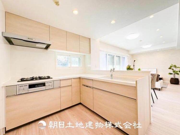 キッチン 毎日使う場所だからこそ、ストレスなく使えて、スムーズな家事ができる空間になっております。