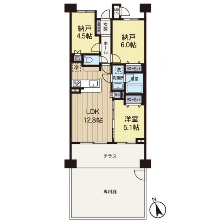 間取り 【間取り】リフォームが完了したお部屋になります。即入居もできますので中をご覧になってください！