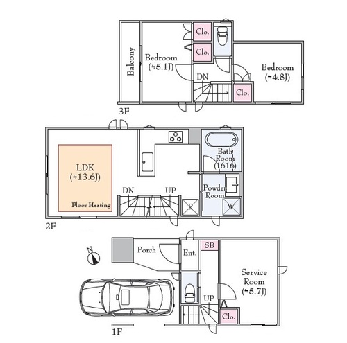 中古戸建　鹿島田の物件画像
