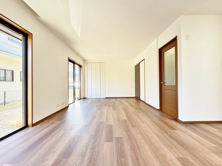 居間 豊かな居住性と、安心感を満たすクオリティが見事に調和した住空間。