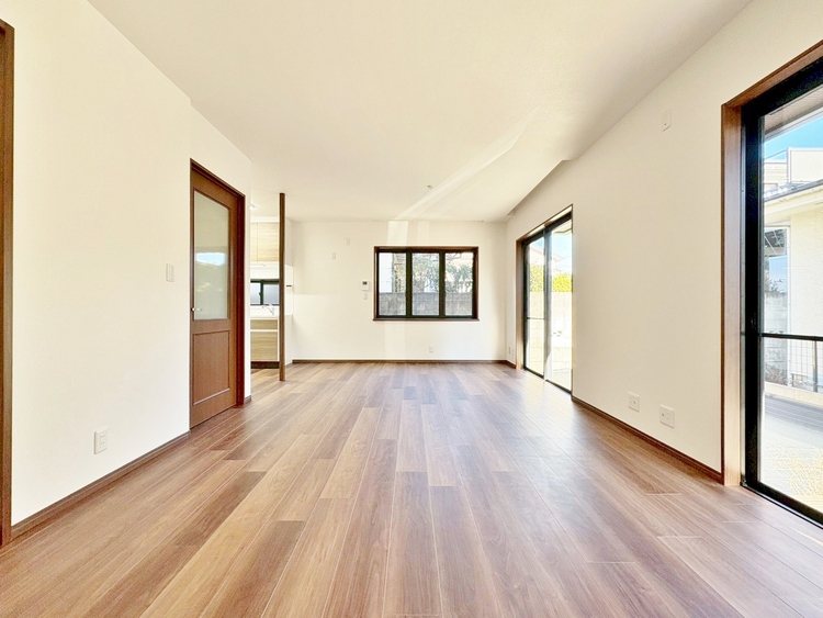 居間 「空間が織り成すひとつ先の住み心地」を演出します。