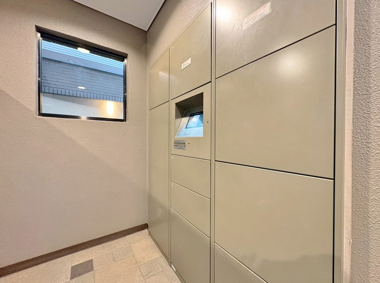 設備 留守時に便利な宅配ボックスを完備。