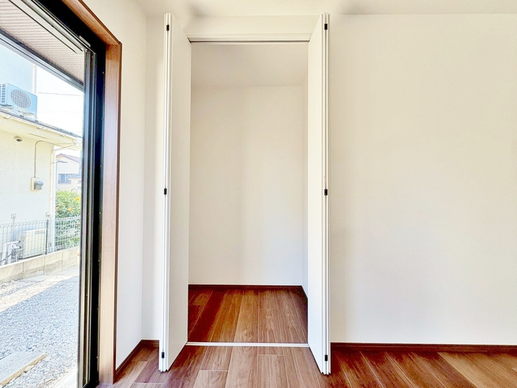 収納 暮らし心地を大きく左右する収納を、適材適所に配置し使い勝手を考慮しました。