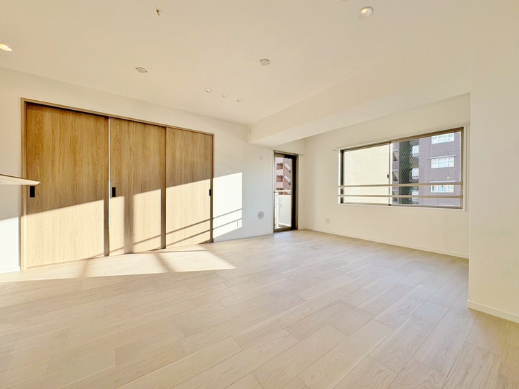 居間 「空間が織り成すひとつ先の住み心地」を演出します。