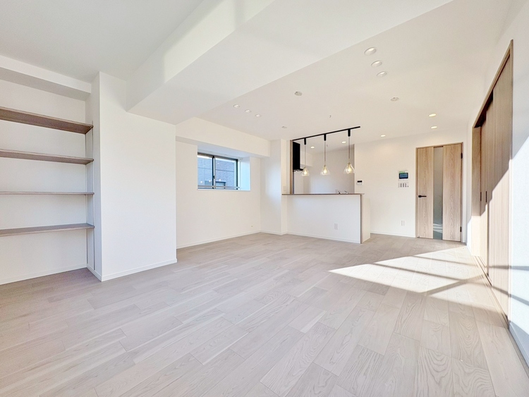 居間 ひとつひとつの空間に宿した機能性、そして美意識。