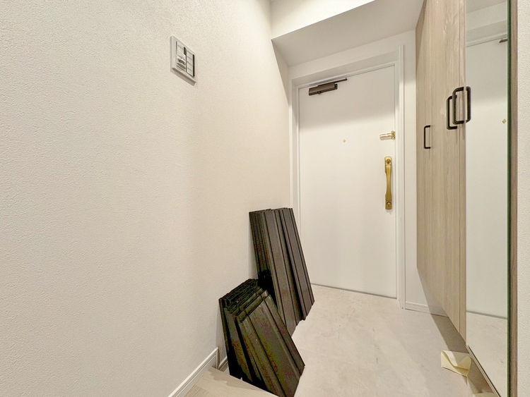 玄関 シューズボックスを完備した玄関です。